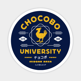 Chocobo University Emblem Magnet